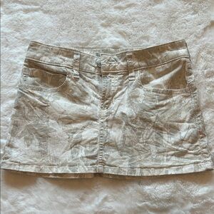 Hollister Camouflage Mini Skirt